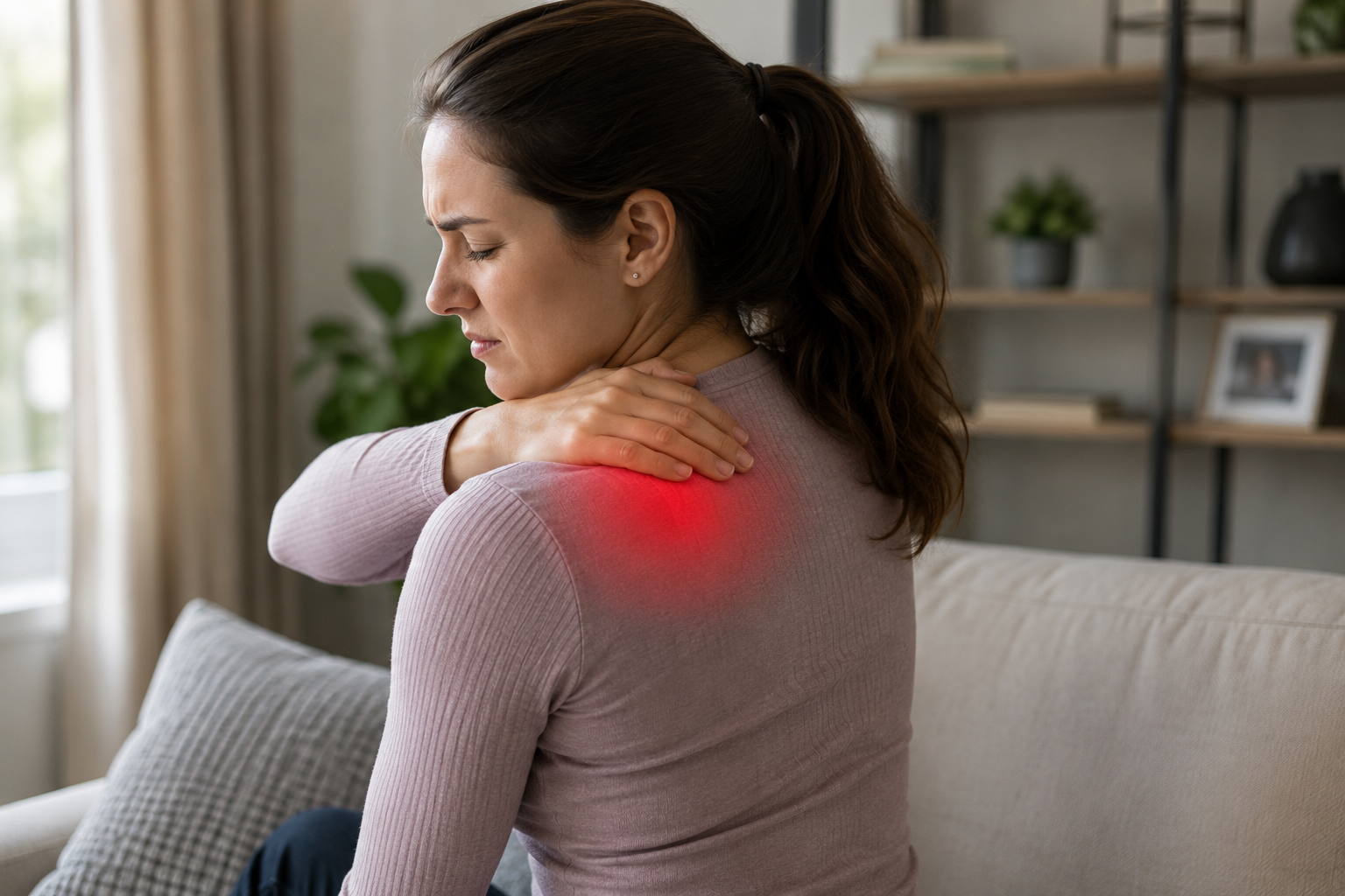 Dealing with shoulder discomfort at home