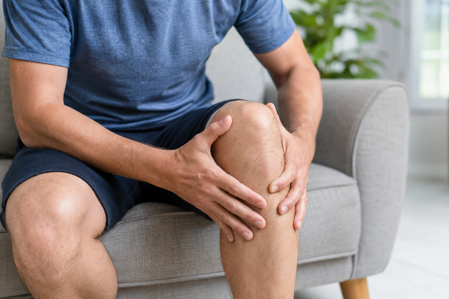 Knee discomfort